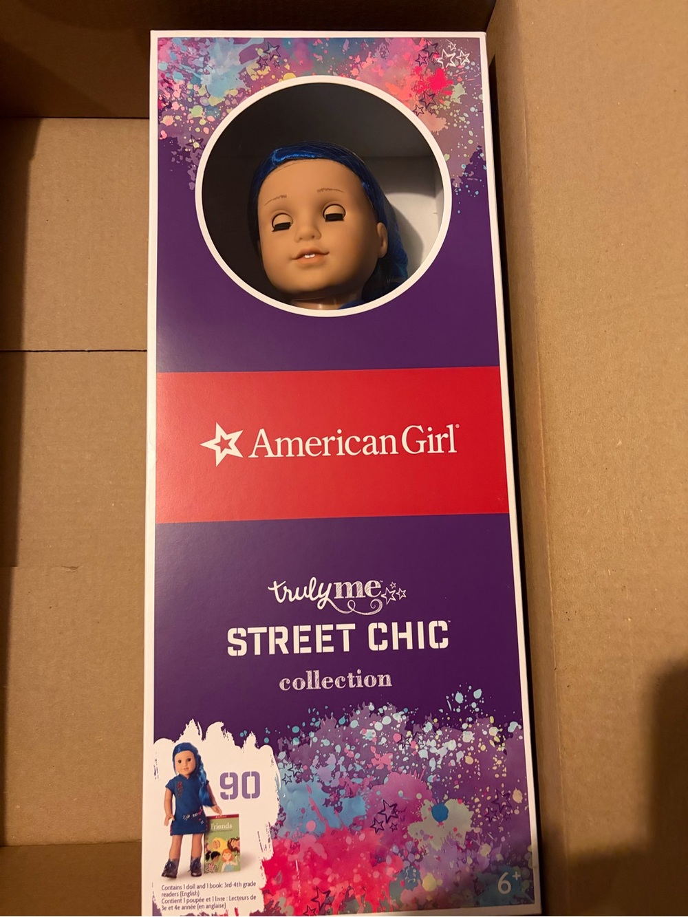 American Girl Street Chic Doll with Blue Hair Truly Me #90 - Picture 6 of 8